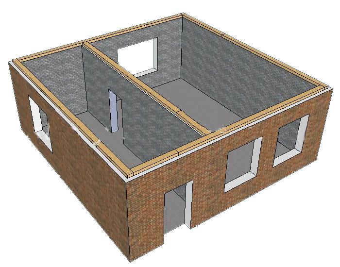 как самостоятельно сделать двухскатную крышу?