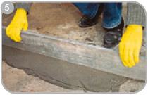 как отремонтировать бетонные полы и тротуарные плитки