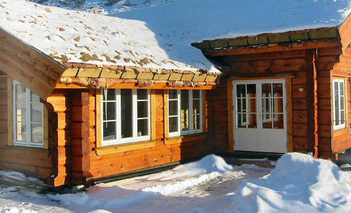 деревянный дом. норвежская технология